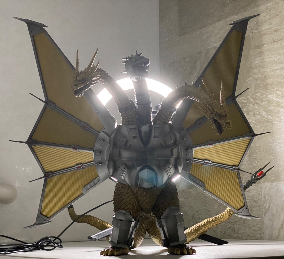 一番くじ B賞 メカキングギドラ 自分はこっちが本命でしたが、大正解で