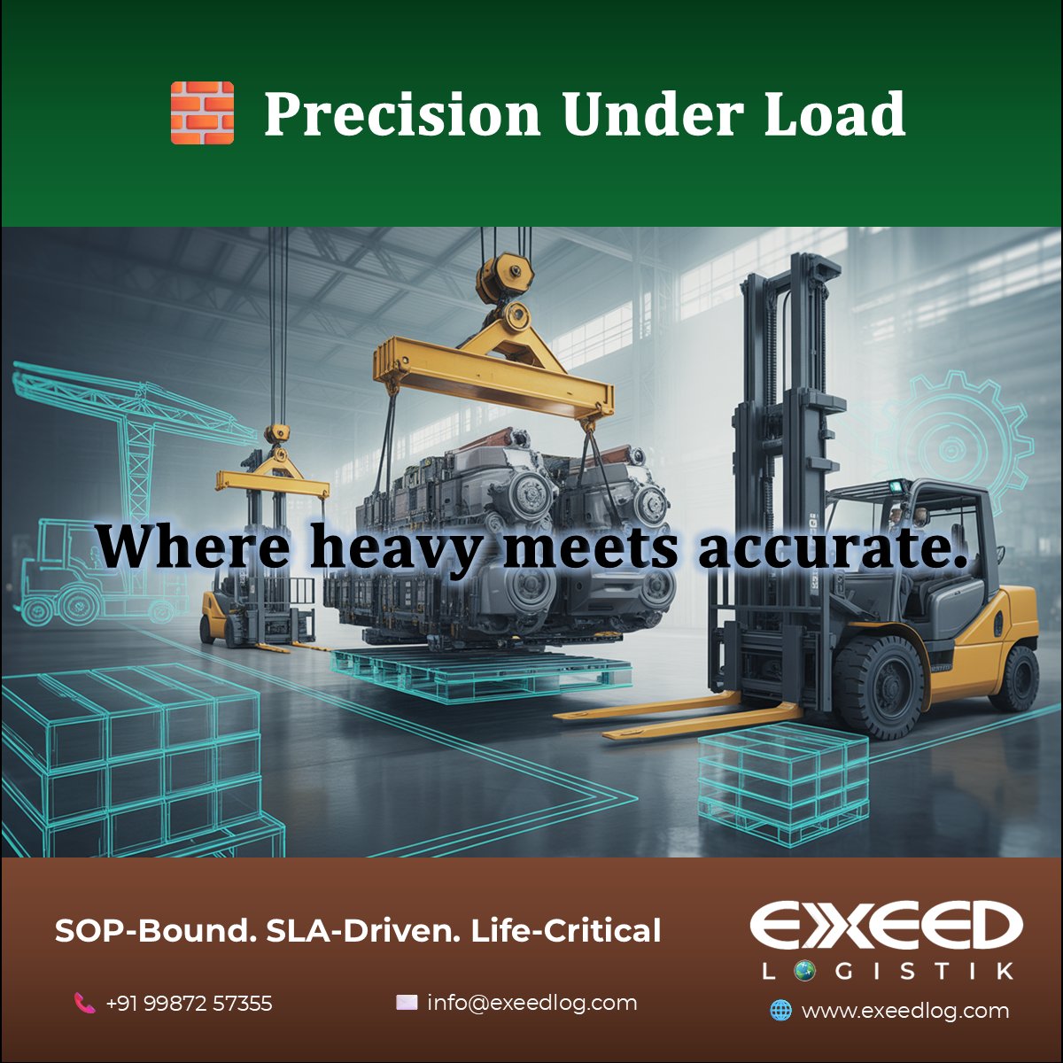 ExeedLogistik's tweet image. 🧱 𝐏𝐫𝐞𝐜𝐢𝐬𝐢𝐨𝐧 𝐔𝐧𝐝𝐞𝐫 𝐋𝐨𝐚𝐝

Industrial logistics is not about lifting; it is about balancing.

When every move is calibrated, 𝐡𝐞𝐚𝐯𝐲 𝐰𝐨𝐫𝐤 𝐭𝐮𝐫𝐧𝐬 𝐢𝐧𝐭𝐨 𝐡𝐢𝐠𝐡 𝐜𝐨𝐧𝐟𝐢𝐝𝐞𝐧𝐜𝐞.

#PrecisionLogistics #DisciplineInMotion #ExeedLogistik…