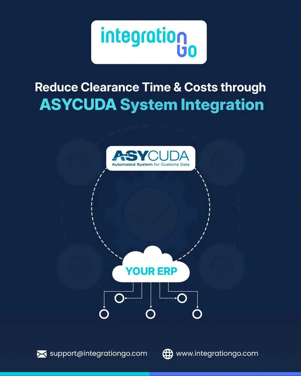 IntegrationGo_'s tweet image. Still waiting on customs updates? Integrate ASYCUDA now.

Read more: shorturl.at/oBIDq

More info: integrationgo.com/blogs/how-does…

#ASYCUDA #CustomsIntegration #CargoWiseIntegration #TradeCompliance #CustomsAutomation #BorderClearance #ERPIntegration #IntegrationGo