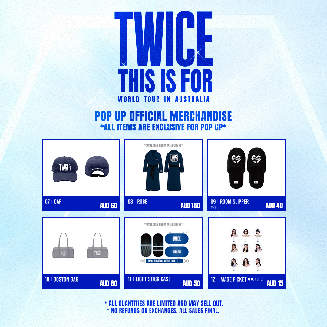 TWICE オーストラリア　ポップアップ　限定　ユニフォーム　服 TWICEオーストラリア ポップアップ 限定 Tシャツ Lサイズ - メルカリ