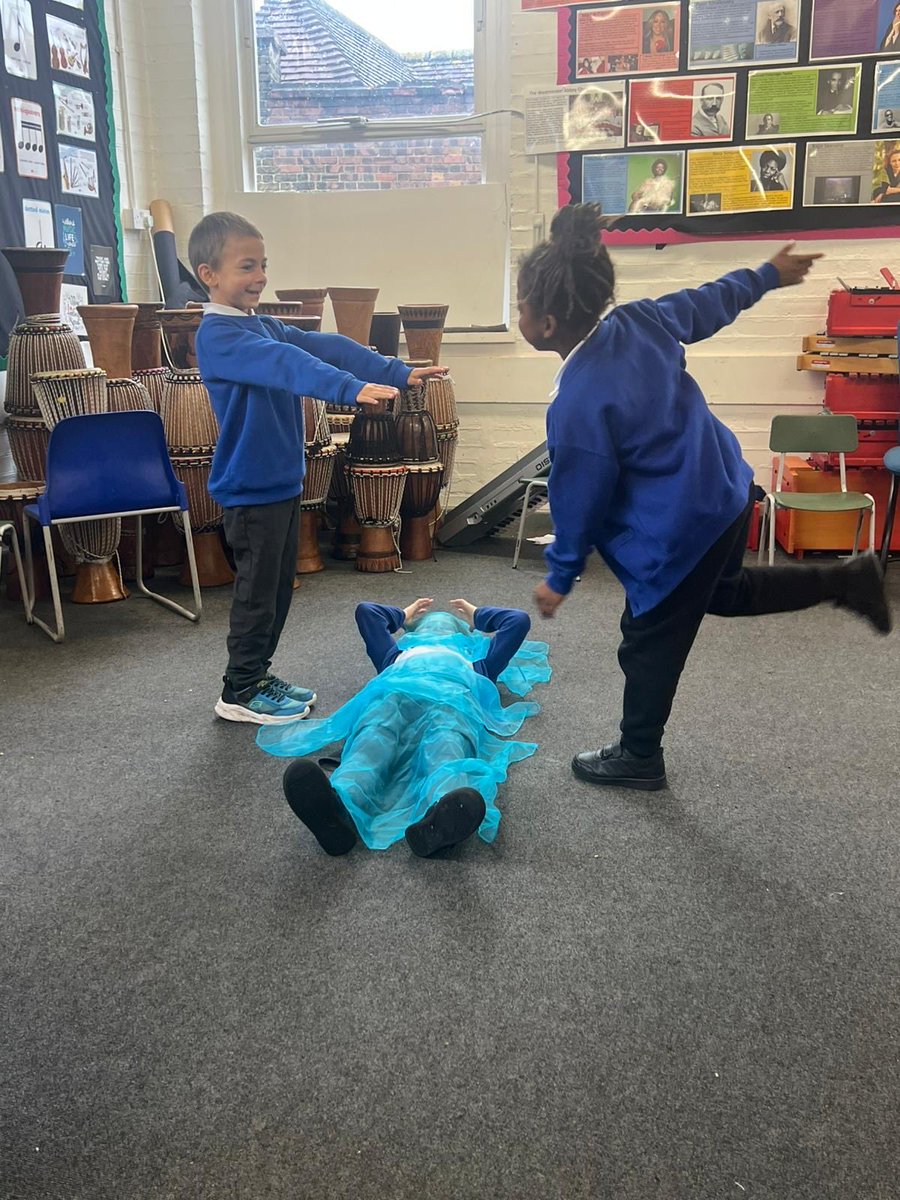 Our Year 3 class learning all about Volcanoes.