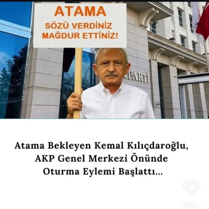 Koltuk sevdası, ruhu yutan bir karadeliktir; oraya bir kez oturan, kendi gölgesini bile gücün yansıması sanır ve halkın feryadını, makamın uğultusu zanneder.
Tıpkı Kemal Kılıçtaroğlu'nun yaptığı gibi neyse vatanını koltuğundan üstün tutanlara 
Günaydın #Çarşamba