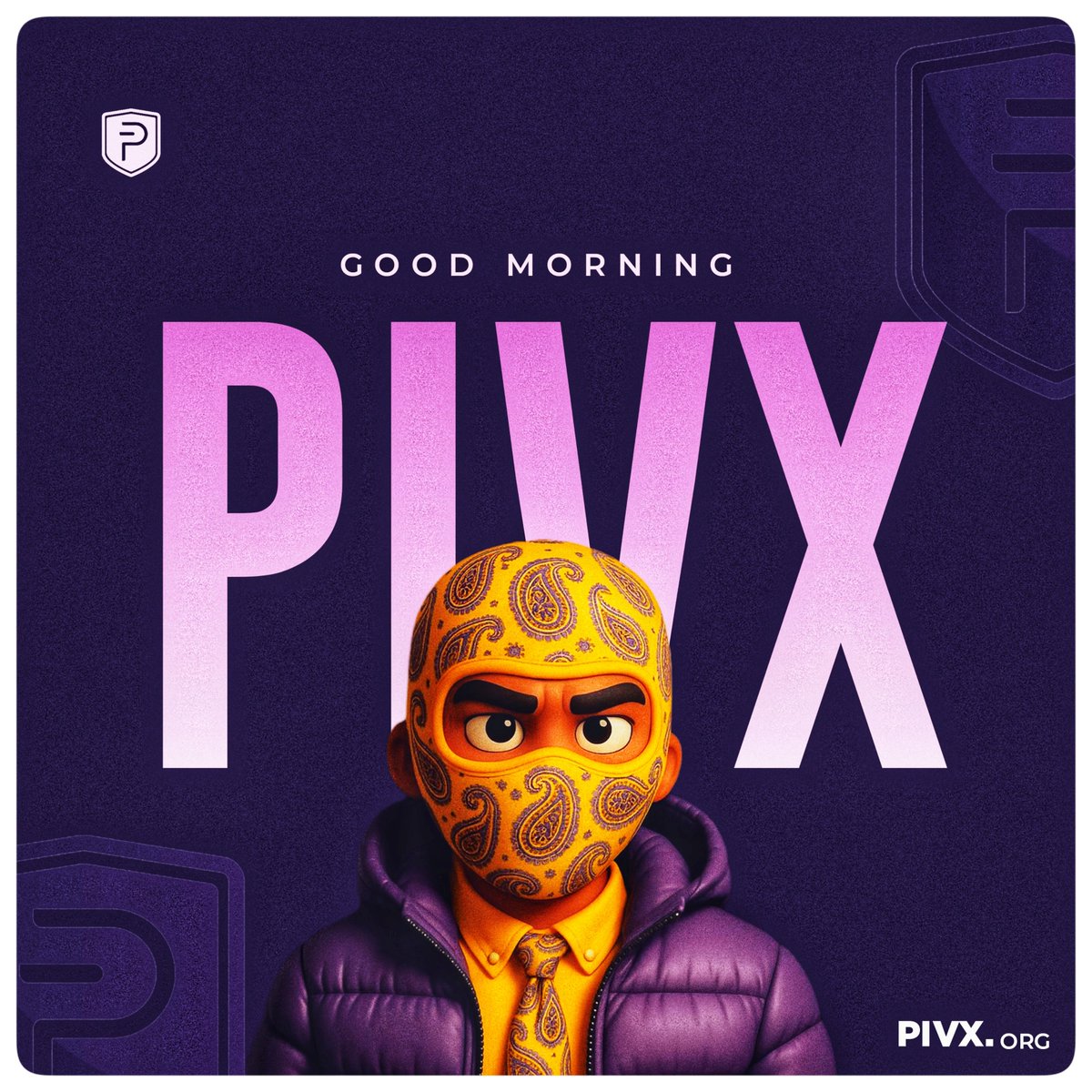 Cosmos_web3's tweet image. Good morning everyone 🧬
Your privacy wakes up safe again today thanks to @_PIVX🔒
No government. No middlemen. You control your money!💪
The blockchain that never sleeps runs 24/7🌍
Protecting your privacy while you rest, empowering your freedom while you grind.
P💜I💜V💜X