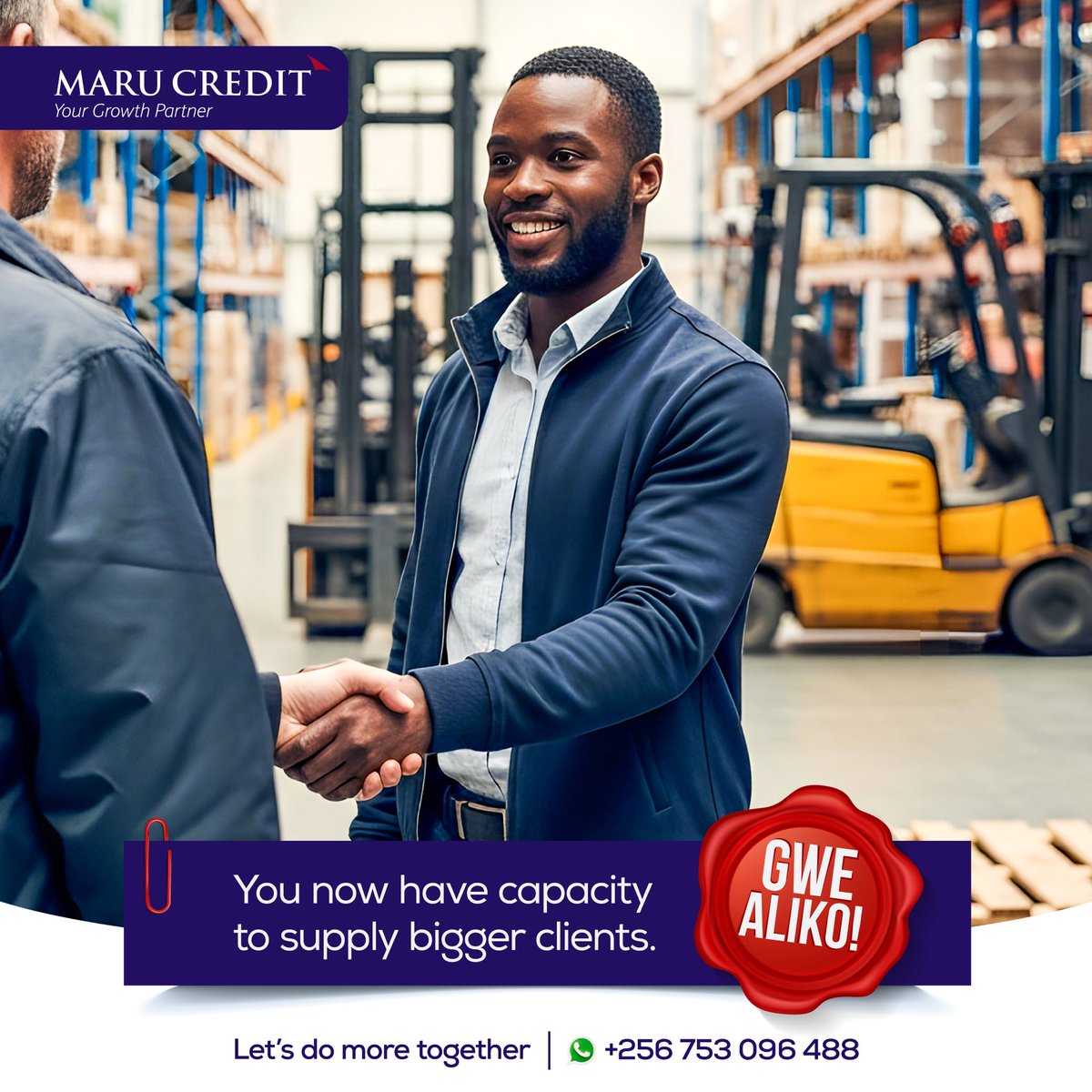 It takes determination to turn vision into reality, and today we celebrate you for making it happen.

#GweAliko #MARUCREDIT