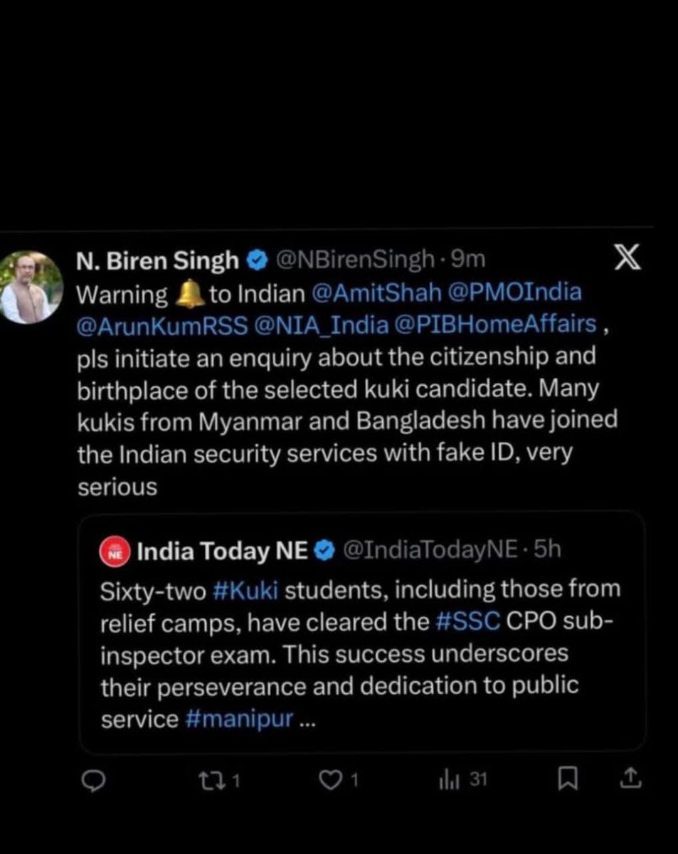 Bashing others’ success shows weakness, not strength—pick leaders with vision, but not <a href="/NBirenSingh/">N. Biren Singh</a>