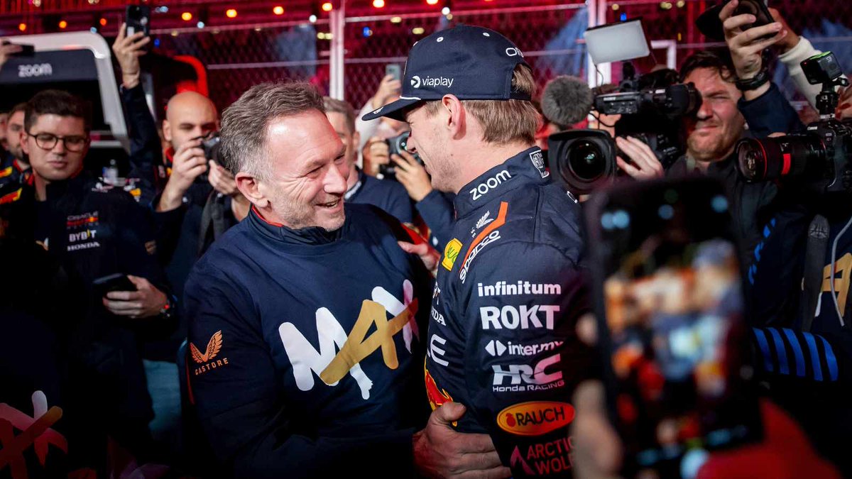 In an epic Drive to Survive plot twist, Christian Horner is to reappear to celebrate Max Verstappen winning the Drivers’ Championship in Abu Dhabi.

It will be revealed Horner remains Red Bull team principal and was plotting McLaren’s downfall from behind the scenes all along.
