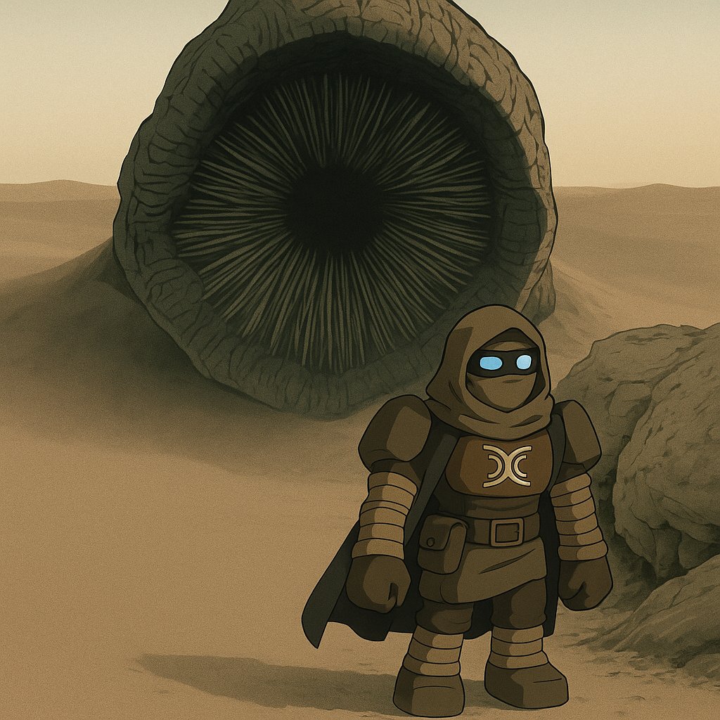 triggahmaxx's tweet image. ---
🛡️ Meet the Guardian Golem — standing tall, protecting the realm, and flashing the peace sign ✌️
#DigitalArt #RobotDesign #FantasyArt #Golem
___
sound more funny, epic, or mysterious instead.
@SeismicSys
@NoxxW3
@BharatWormie
@xealistt