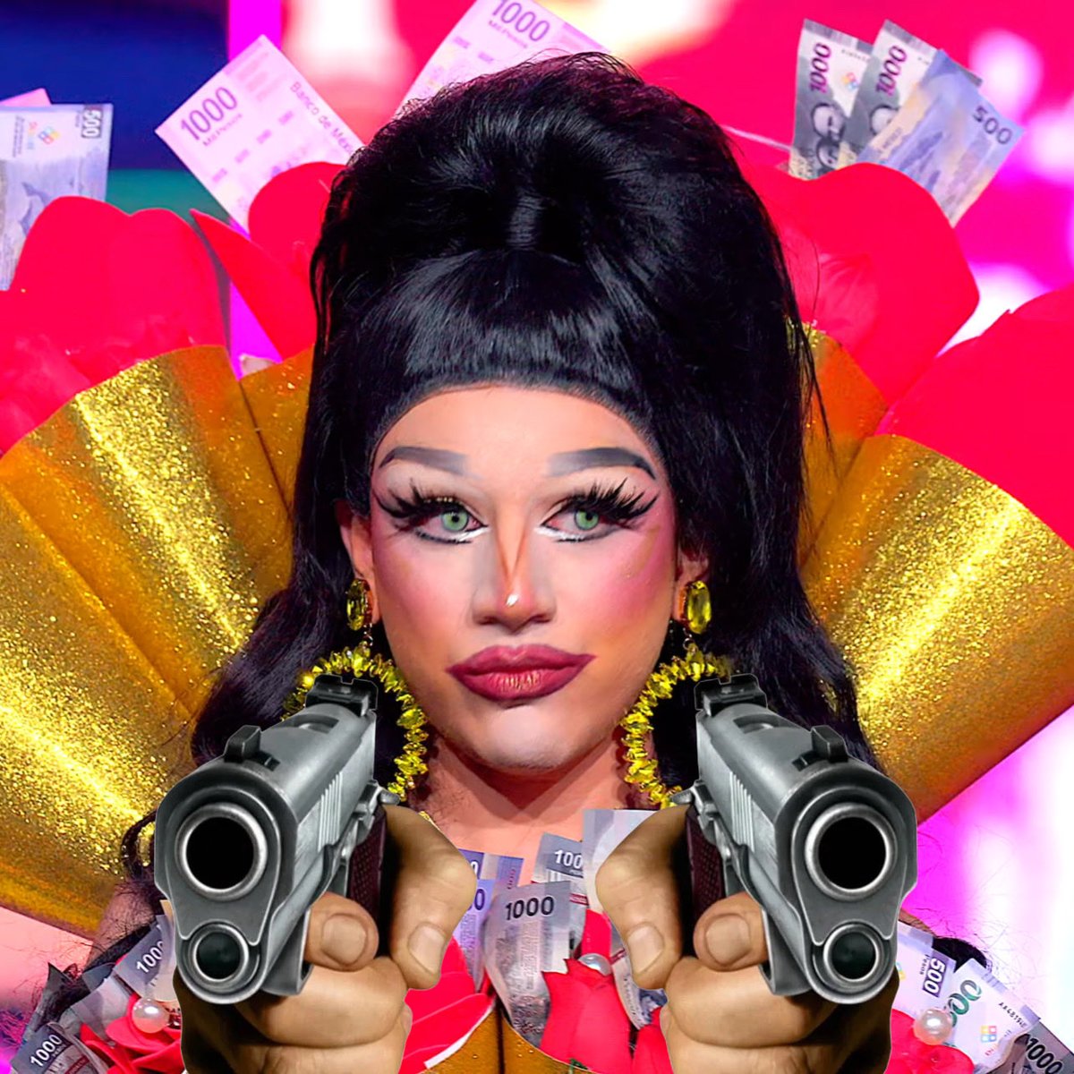 BrightyStun's tweet image. ahora resulta que yo seguramente estaba detrás de las cámaras haciéndole así a Natalia Yari y Letal para que no me mandaran a las menos… metan su currículum de juezas Hdsptm a ver si para la 8 nos deleitan con sus críticas