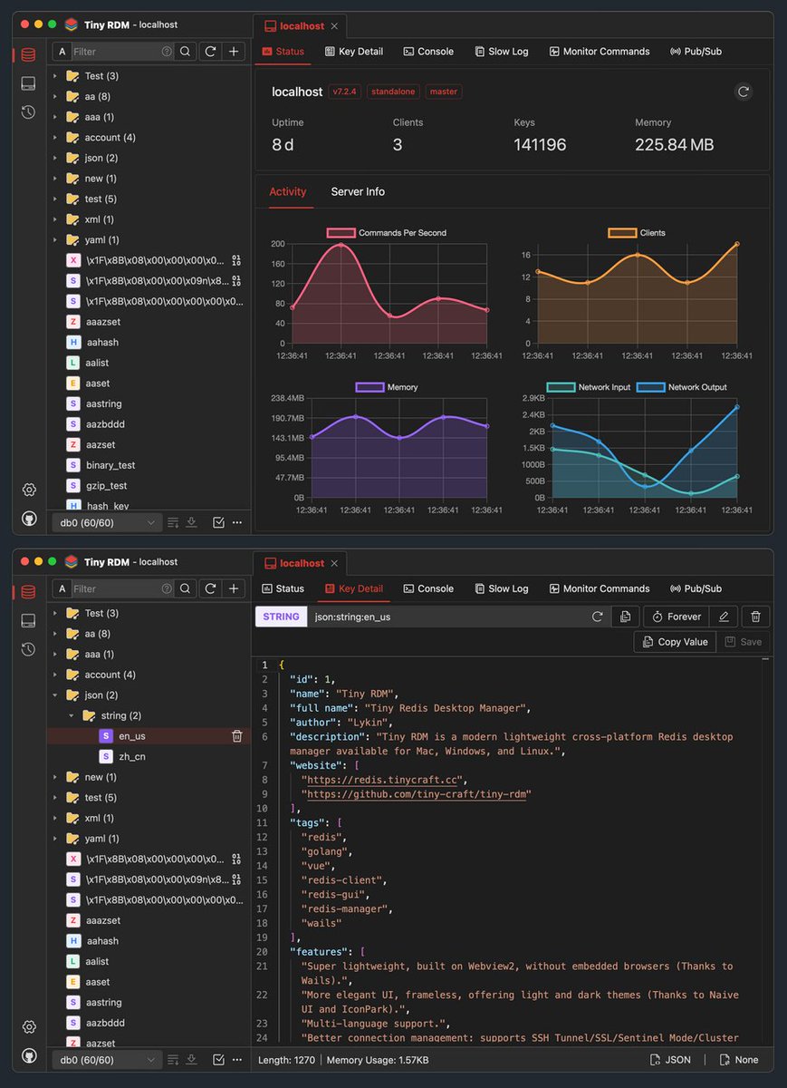 golangch's tweet image. A modern lightweight cross-platform #Redis desktop manager available for Mac, Windows, and Linux.
#golang
github.com/tiny-craft/tin…