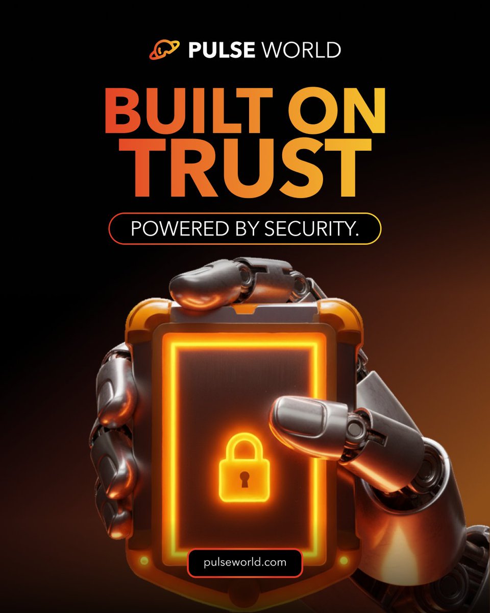 🔒 Transparency + security = the foundation of #PulseWorld. Details 👉info.pulseworld.com/info/legal-inf…

#Web3 #Trust #XPL