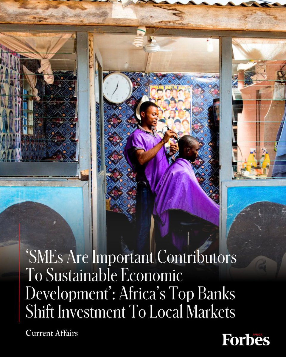 #CurrentAffairs
Small and medium-sized enterprises, responsible for employing most of Africa’s workforce, are key to unlocking the continent’s informal sector.

Read more by clicking here⤵️
brnw.ch/21wWP1A