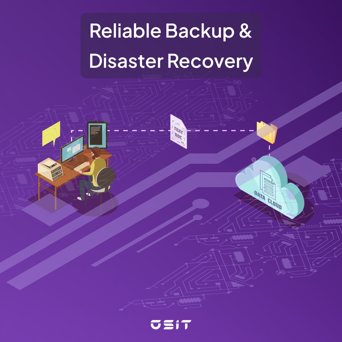 osit_sa's tweet image. Ensure business continuity with OSIT’s BDR solutions 🚀
✅ Automated backups
✅ Cloud &amp;amp; hybrid recovery
✅ Ransomware protection
✅ High availability &amp;amp; fast restoration

Safeguard your data &amp;amp; recover quickly with OSIT.
🔗 osit.com.sa/ar

#OSIT #BDR #BusinessContinuity