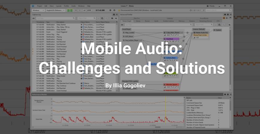 「モバイルオーディオ：課題と解決策」をブログに投稿しました。 ビルドサイズ、圧縮、RAM、ボイスの制限を管理して、モバイルゲームゲームの安定性とプレイヤーのリテンション向上を実現する方法を紹介していますので、ぜひご覧ください！
hubs.ly/Q03PDJk80

#Audiokinetic #Wwise
