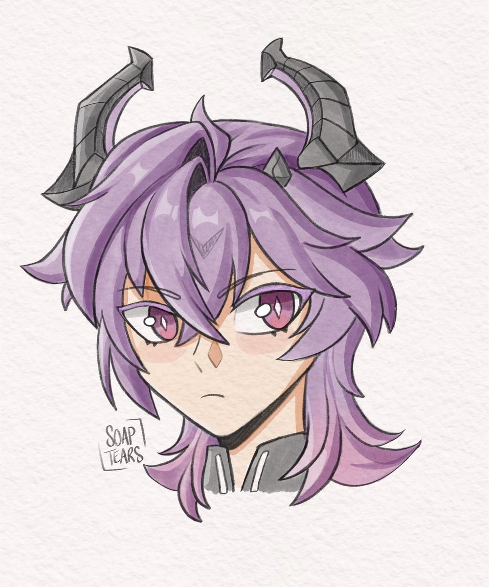 Soap_Tears's tweet image. he’s such a cutie patootie
 #durin #GenshinImpact