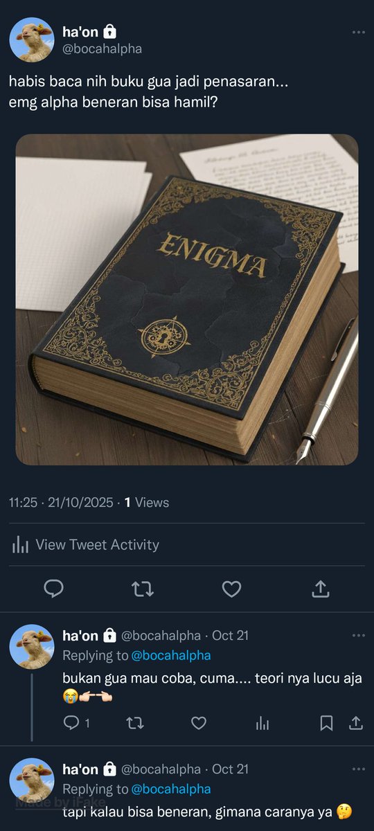 chocowuu's tweet photo. nomin one twt au
— abo verse

It all started with a question
"alpha bisa hamil gk?" https://t.co/q9TB6EIo7k