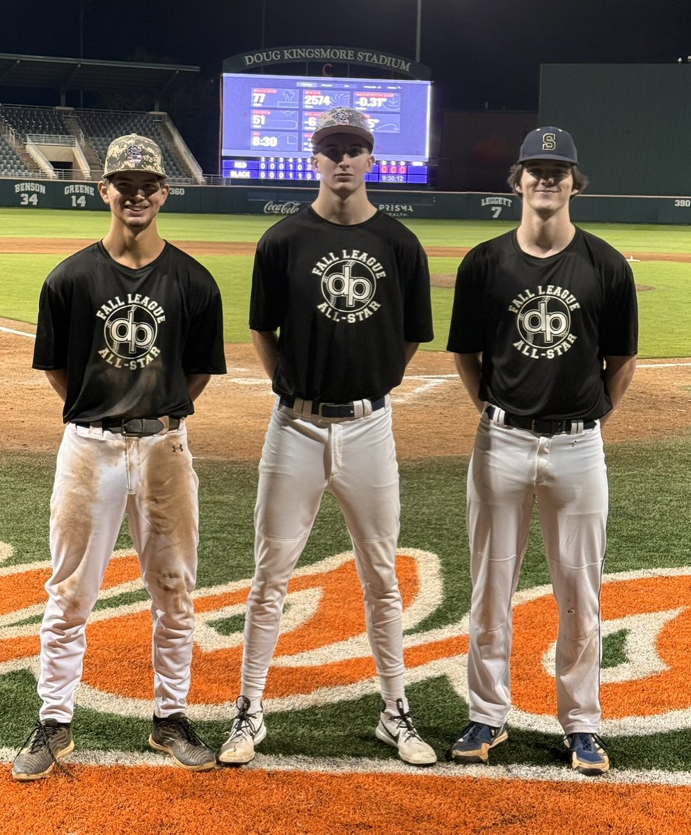 Congrats to our Seneca boys (William Cutshall, Will Russell, Tyler Vassey) for playing in the Select Game tonight! Cutshall also won most valuable hitter! Go Cats!