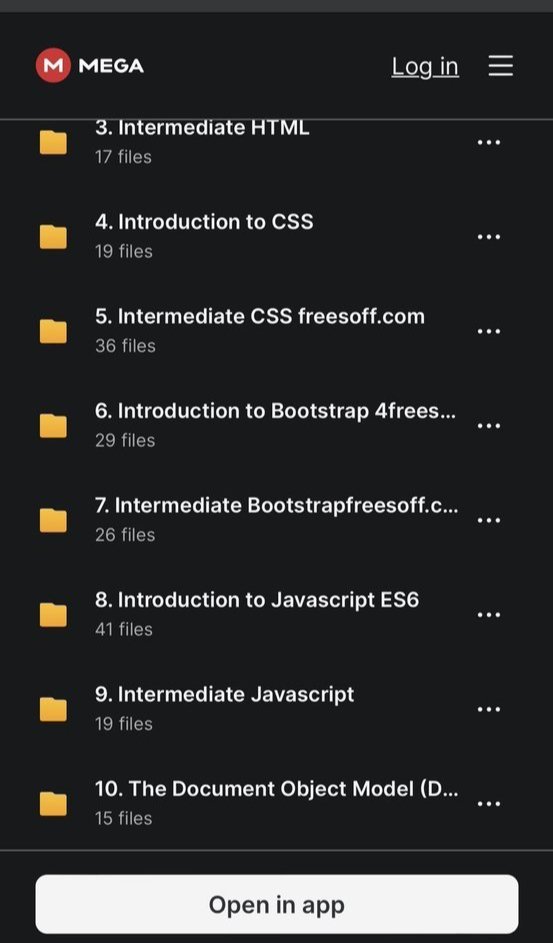 SojiburRah69400's tweet image. 🎓 Free Fullstack web development courses just for you!
- 💻 HTML
- 🎨 CSS
- 🚀 JavaScript
- ⚛️ React
- 💡 jQuery
- 🐙 Git & GitHub
- 🌐 APIs
- ⚙️ Node.js
- 📊 SQL
- ➕...and more!
Here’s how to claim:
1️⃣ Like & repost
2️⃣ Reply with "Code"
(Follow me so I can DM you directly)