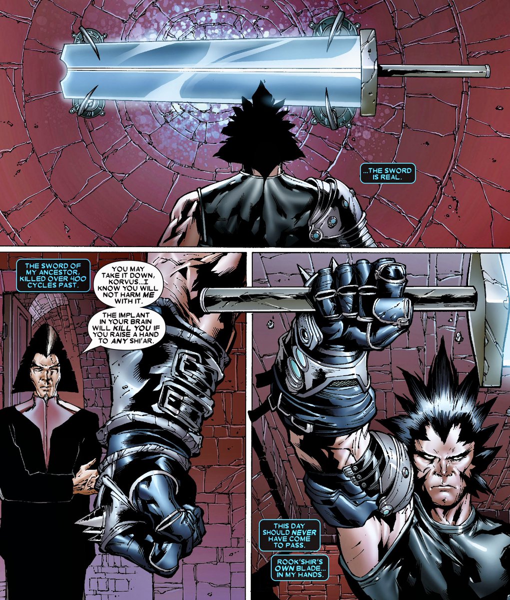 dano_cosmic's tweet photo. Uncanny X-Men #479 (Vol 1, 2006)
W-#EdBrubaker,A-#BillyTan,I-#DannyMiki/#AllenMartinez,C-#FrankDArmata,L-#JoeCaramagna
✨
#Korvus #RookShir #ShiAr #WarofKings #XMen #Marvel #MarvelComics #MarvelCosmic https://t.co/YDMBrABPbW