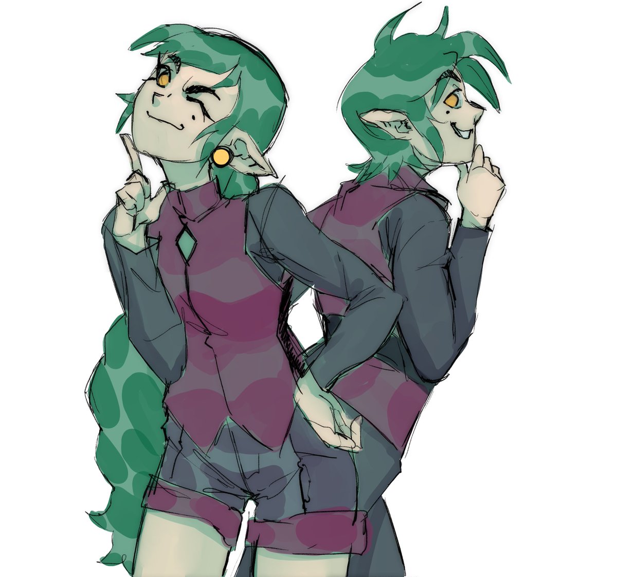 Boscha as well as Emira and Edric!
Been wanting to draw the twins for a hot second now!
Same for Boscha. 
Love all the side characters and fun personalities they bring!
#toh #TheOwlHouse