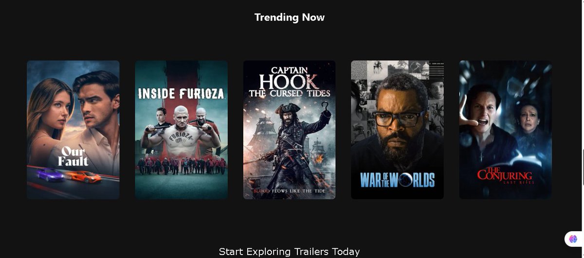 yourfrontendguy's tweet photo. After months of building.
We’re proud to unveil something thrilling.
TrailersHub — the cinematic home for movie lovers.
Watch. Feel. Get thrilled.
Now live → https://t.co/NHk8mWZvwp
#LaunchDay #Startup #Cinematic #TrailersHub https://t.co/kwQBynyequ