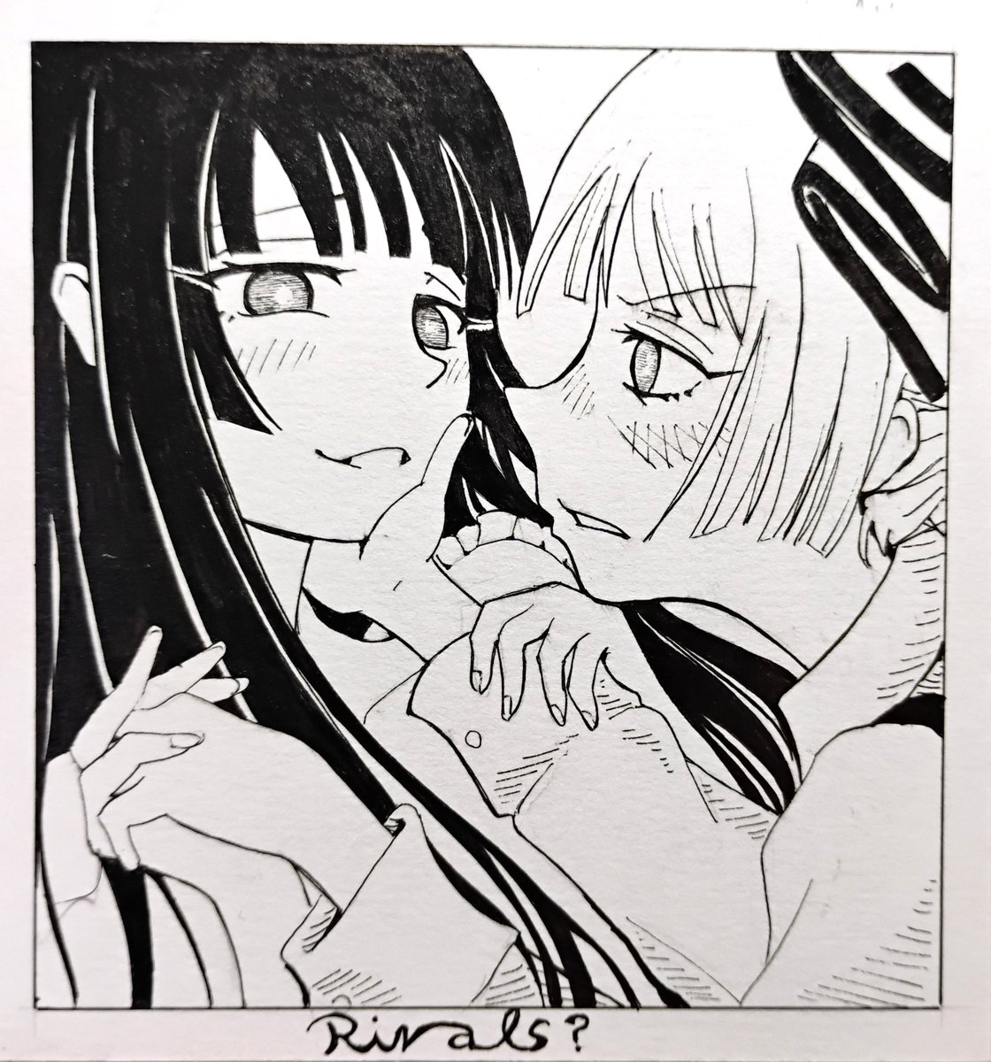 LadnyVoid's tweet photo. quick bonus for day 20:
Rivals ? https://t.co/dj9UEGKJ2A