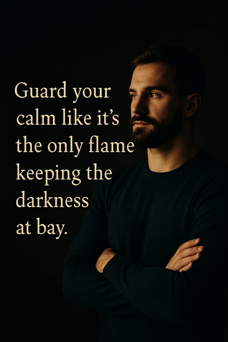Guard your calm
like it’s the only flame
keeping the darkness at bay.