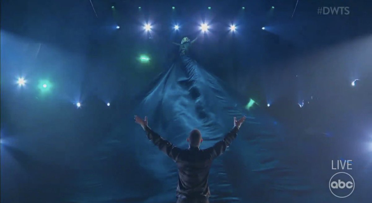 HANG IT IN THE LOUVRE!!! THEY’VE GOT SPACE NOW #DWTS