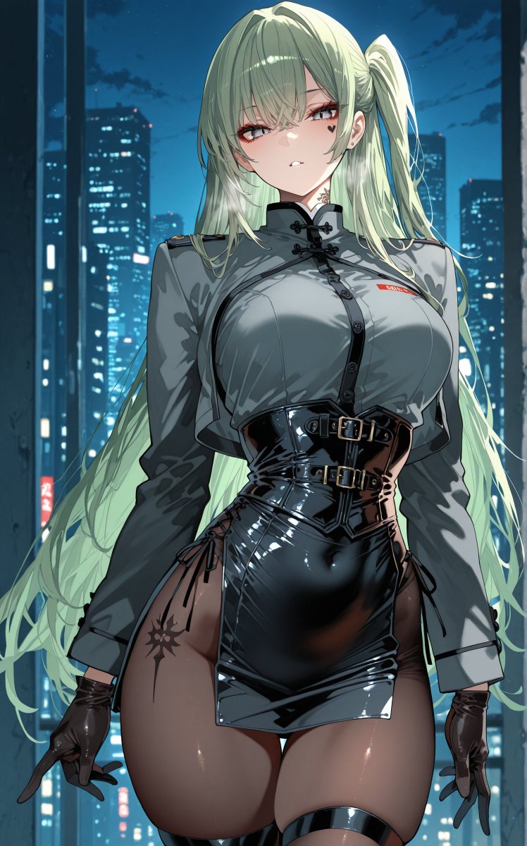 vrai_ccccc's tweet image. 軍服×ストッキング