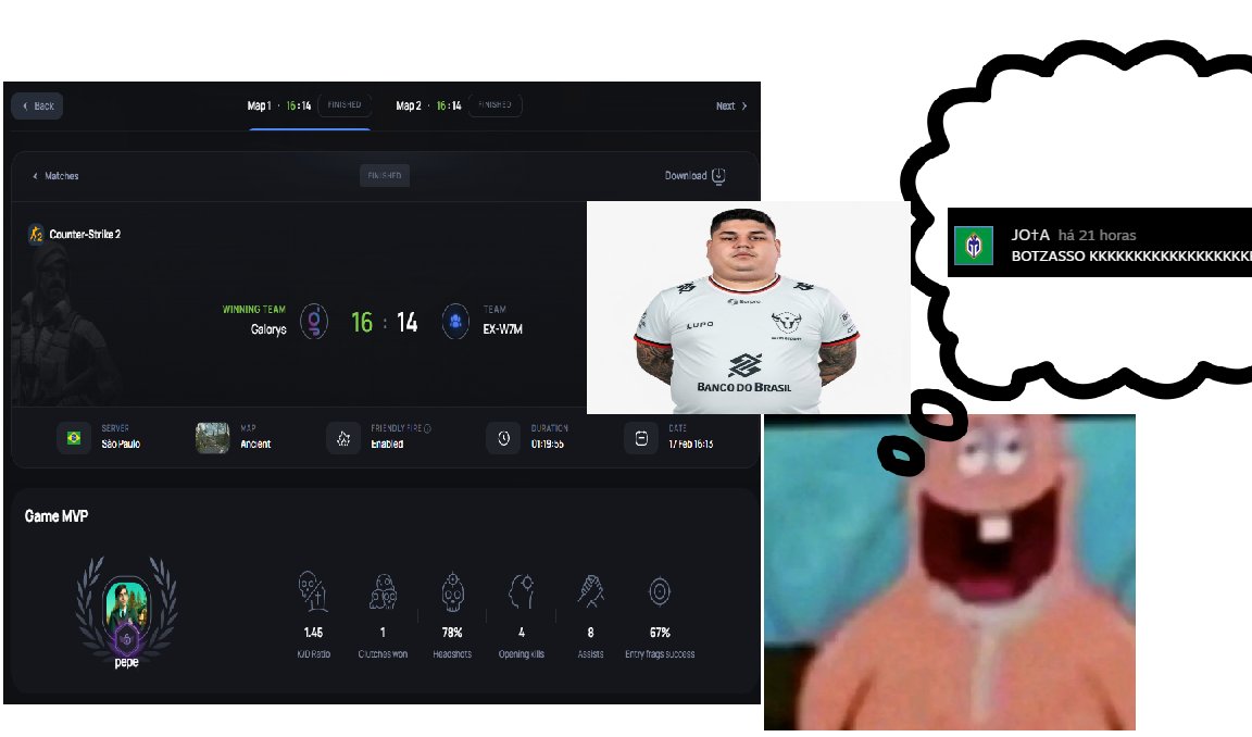 😹😹😹

<a href="/jotafps/">Jhonatan Wilian</a>