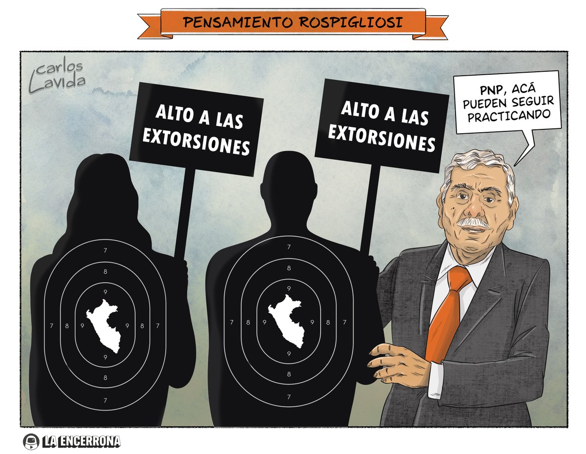 Mi viñeta de hoy para LaEnc3rr0n4
🔥Recibe más caricaturas suscribiéndote