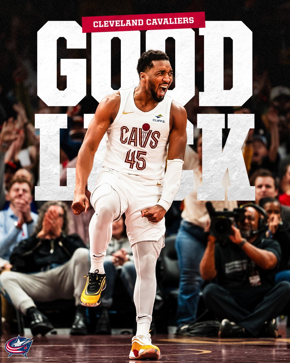 Columbus Blue Jackets (@bluejacketsnhl) on Twitter photo It's time to #LetEmKnow
Best of luck this season to our friends in The Land!
CBJ x <a href="/cavs/">Cleveland Cavaliers</a> It's time to #LetEmKnow
Best of luck this season to our friends in The Land!
CBJ x <a href="/cavs/">Cleveland Cavaliers</a>