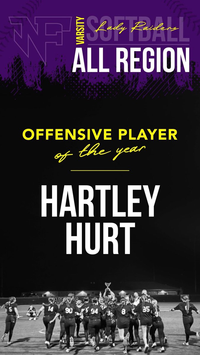 Honored to be named to the All Region team as the 6A-Region 6  Offensive Player of the Year!🥎 Couldn’t have done it without my teammates, coaches, and family who push me every day. So thank ful for this season and ready to keep grinding! #classof2029 #freshman

<a href="/NoFoSoftball/">N. Forsyth Softball</a>