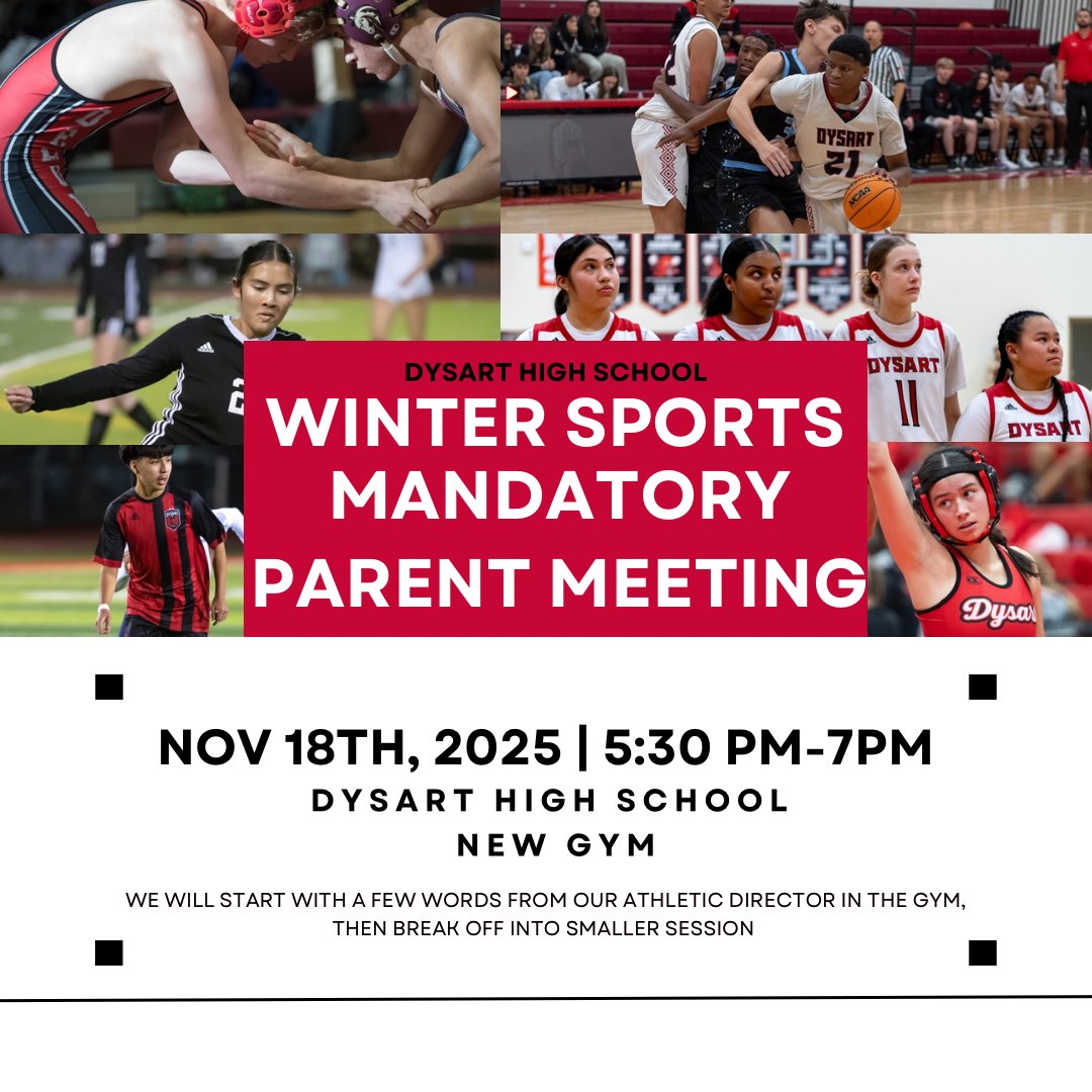 🚨🚨Mandatory Winter Sport Parent Meeting 🚨🚨