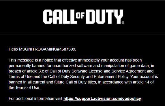 MSG_Nitro's tweet photo. I have NEVER had cheats and play like dog poo. 1 K/D or less is my normal. 7 K/D in Casuals. FIX THIS NONSENSE @ATVIAssist @Activision https://t.co/Ii4U2LDuJh