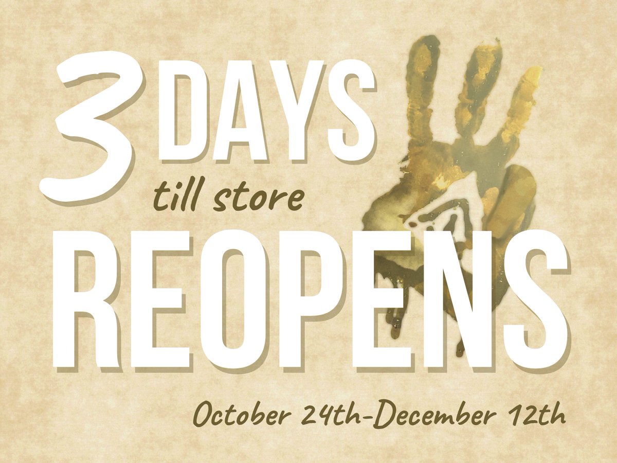 KEEP YOUR EYES PEELED! We'll be reopening our store on OCTOBER 24th!

We'll be selling B-grade copies of our physical zine at a discount! So don't miss your last chance to grab our Human Bill Cipher Zine! #GravityFalls #BillCipher 💛💛💛