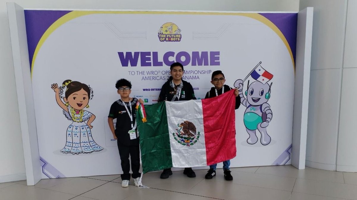 Orgullo 🇲🇽

Ángel y Christian, de nuestra comunidad PILARES, demostraron que con esfuerzo, dedicación y el apoyo de su comunidad, no hay límites. En el mundial de robótica WRO Open Championship Américas, en Panamá, se colocaron entre los 6 mejores equipos

Su historia nos inspira