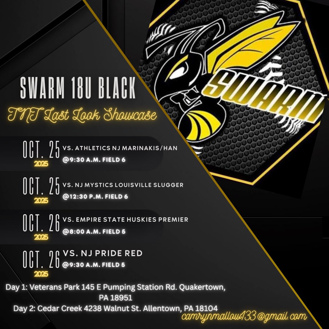 Saving the best for last! Come check my team and I out this weekend at the TNT Last Look Showcase in Quakertown, PA! <a href="/DirectRecruits/">Direct Recruits</a> <a href="/SBRRetweets/">Softball Recruiting Reposts</a> <a href="/LL7NV/">College Recruiter</a> <a href="/CoastRecruits/">Coast 2 Coast Recruits</a> <a href="/CoastRecruitsSB/">Coast Recruits 🥎</a> <a href="/YAthletesF/">Young Athletes Fitness</a> <a href="/TopPreps/">TOP PREPS - SPORTS NEWS, INTERVIEWS, & GRAPHICS</a> <a href="/gatorjack72/">Girls In The Game</a> <a href="/IHartFastpitch/">I❤️Fastpitch</a> <a href="/SoftballHome/">Softball Home</a>