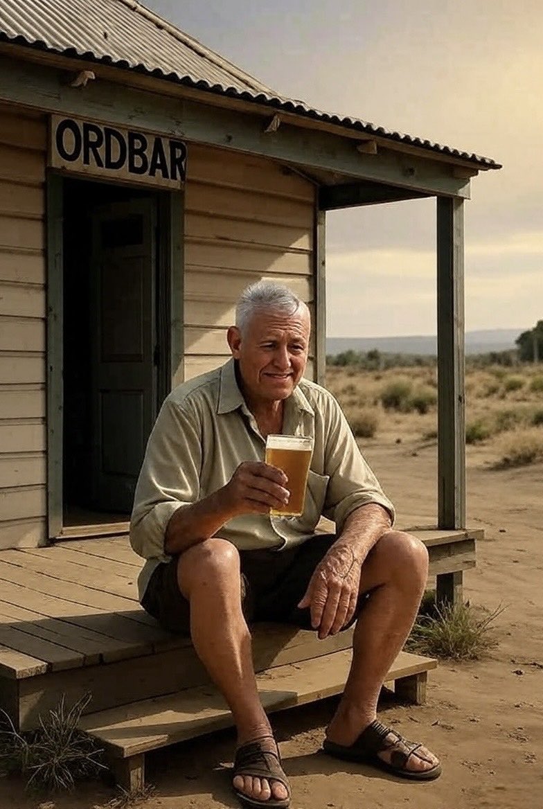 Getting hotter and hotter here today. The mercury is going over 100F (40c)

Time for a cold beer….