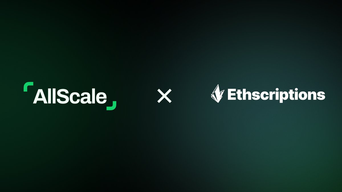 🚀 AllScale × Ethscriptions is live!

We’re teaming up with Ethscriptions to build permanent, stablecoin-native infrastructure directly on Ethereum Layer 1. Here’s what it means 👇

- AllScale helps freelancers and SMBs invoice, sell, and pay globally in stablecoins like USDC and
