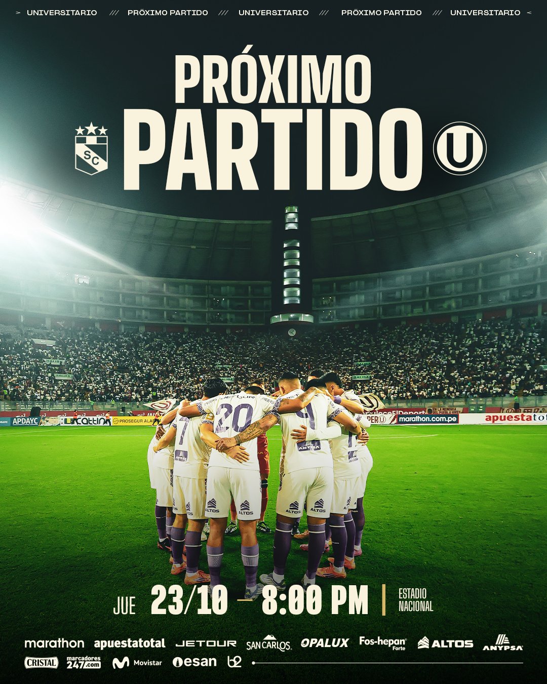 Fuente: Universitario