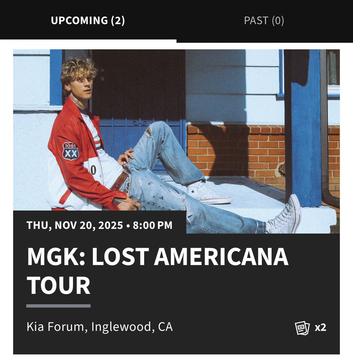 just got forum tickets !