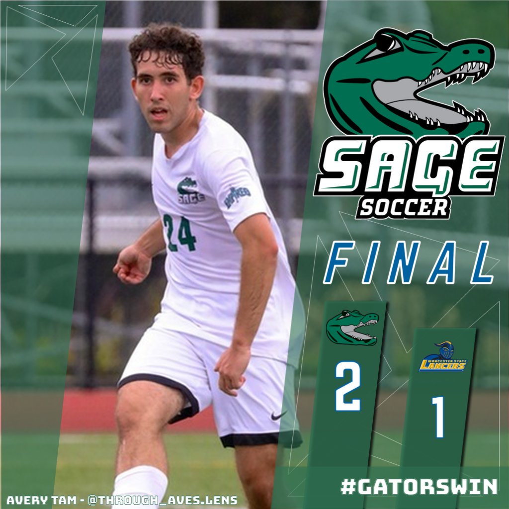#GatorsWin

#SageNation Men's Soccer wraps up non-conference slate with Tuesday evening victory.

More on the weeknight win: sagegators.com/x/merlc

#SageGators / #RussellSageCollege / 🐊⚽️