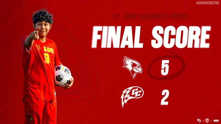 TICKET PUNCHED! 🎟️🐦⚽️

Cardinals soccer defeats Clifton Central 5-2 and will play Herscher for the Herscher regional title Saturday, October 25, at 10 AM.

#CardinalCulture