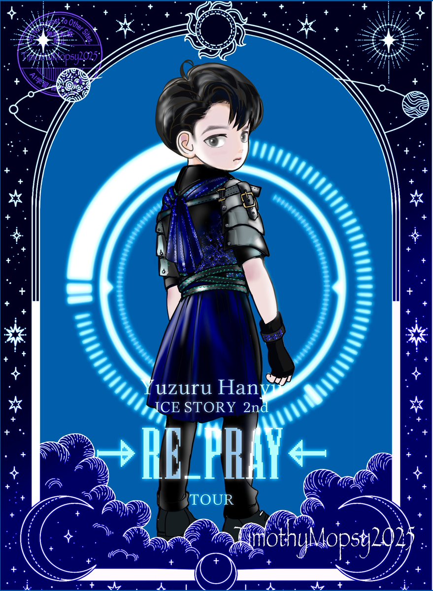 羽生結弦 RE_PRAY 大型ポスター B1サイズ 一枚 【公式通販】 羽生結弦
