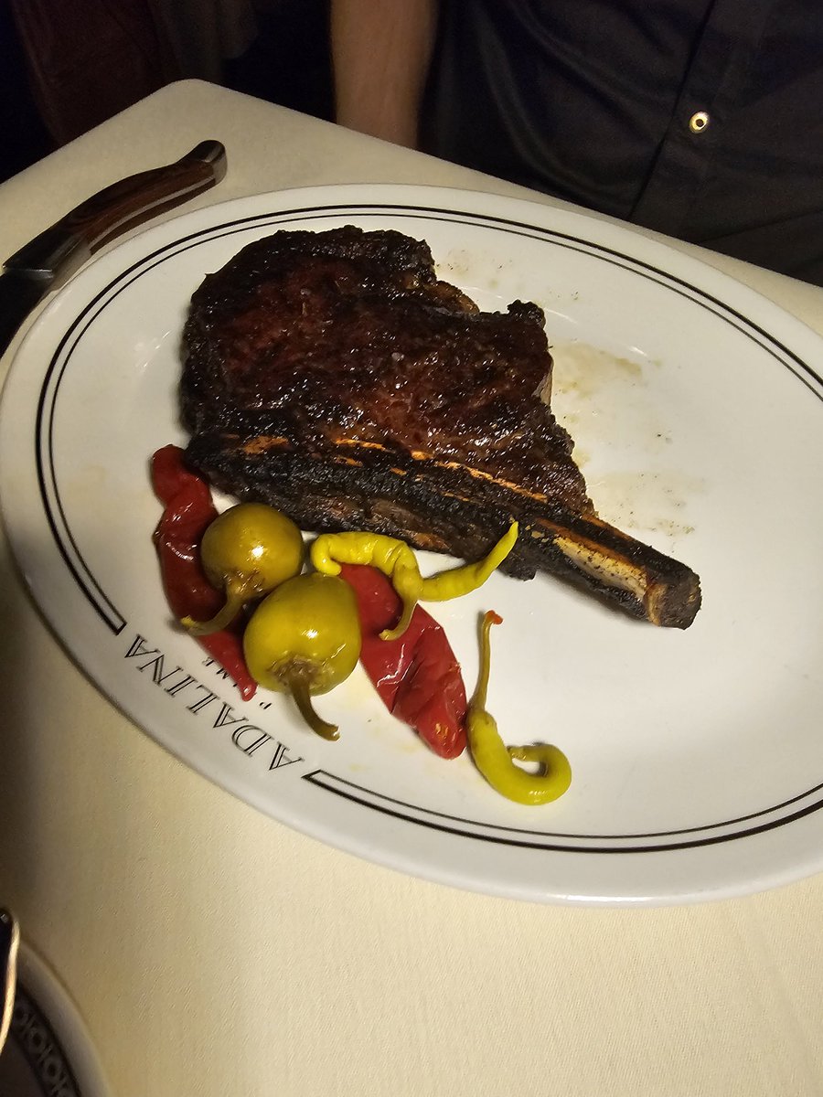 StuartFeiner's tweet photo. AN INSANE MEAL @AdalinaPrime MAYBE THE BEST MEAL.I HAVE EVER HAD IN MY LIFE. ALL CLASS,  WHAT SERVICE. GORGEOUS RESTAURANT https://t.co/KWwsLMopkd