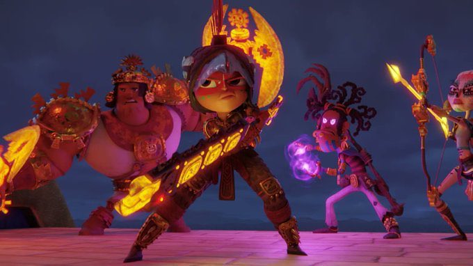 4 years ago today, ‘Maya and The Three’ released on Netflix.