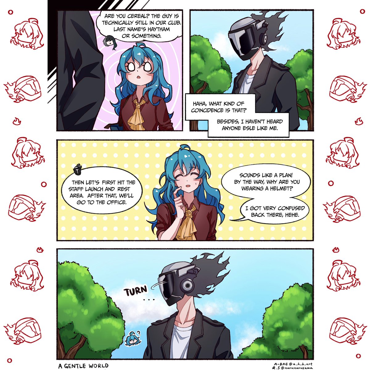 <A Gentle World> - Episode 06

🎃Who Is That? 🤔