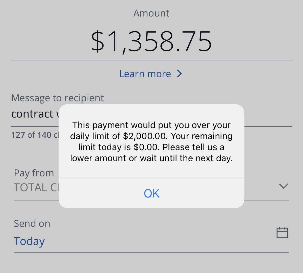 Damn at this rate crypto may actually be useful if I can hardly participate in the damn economy <a href="/Chase/">Chase</a>