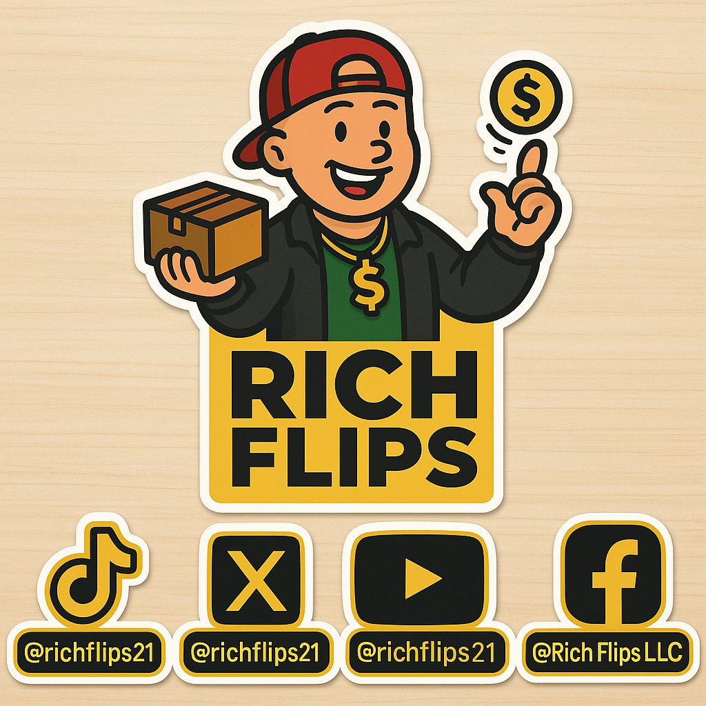 richflips21's tweet image. Make sure to follow Rich Flips on all of our socials!!