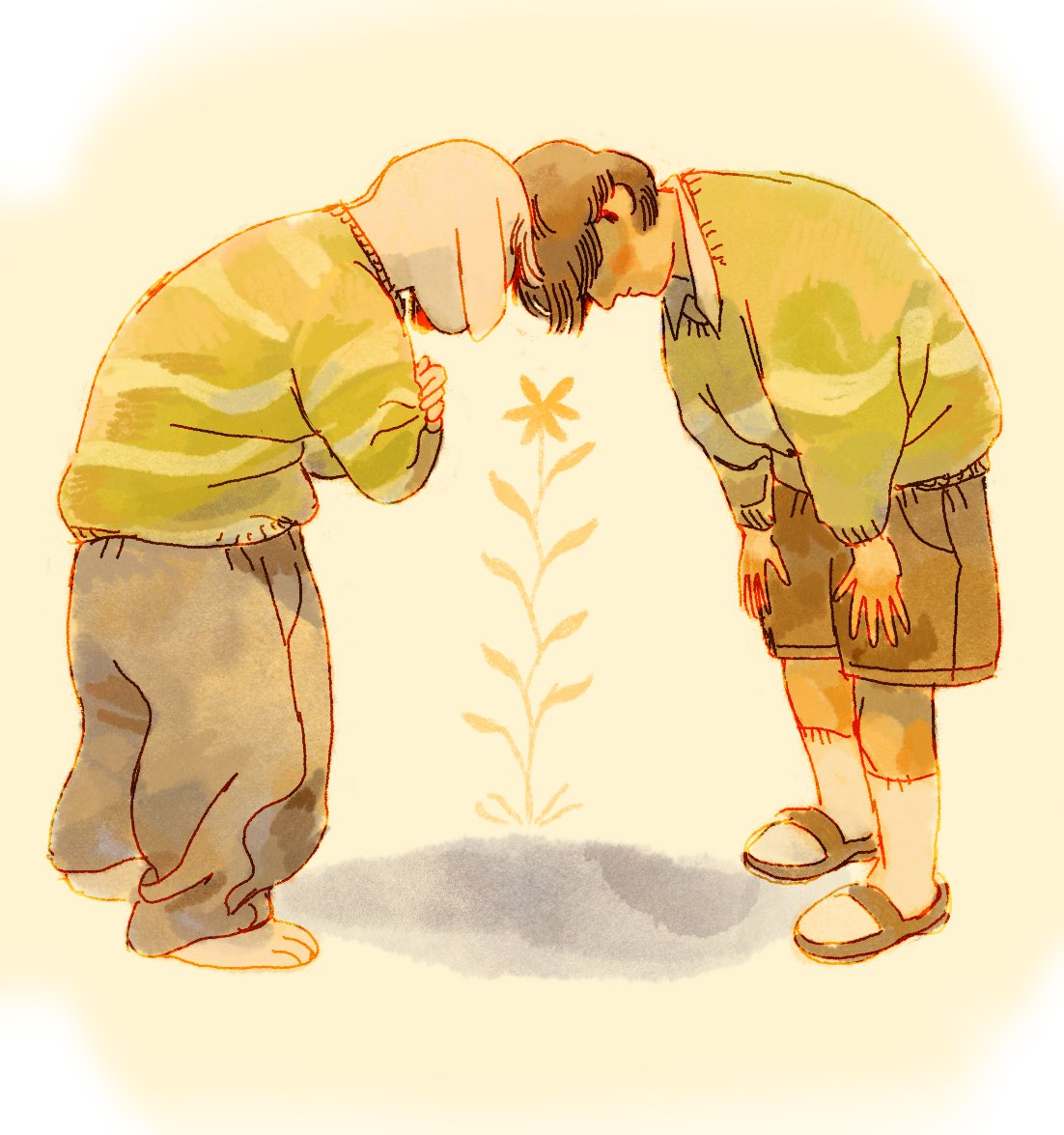 The only thing I see is you're
Not here now